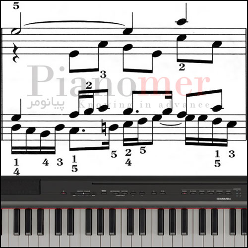 پلی فونی در پیانو دیجیتال چیست؟ نت موسیقی دارای بافت پلیفونی| پیانومر